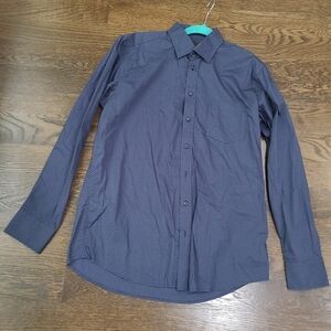 Toscano Men's Classic Blue Shirt Sz.M